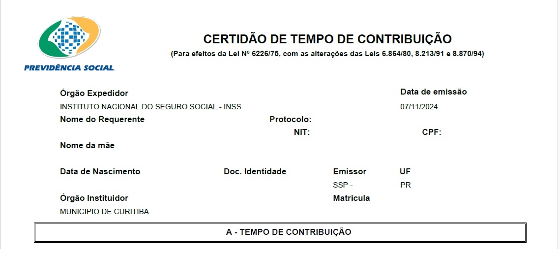 É possível desaverbar tempo levado do INSS para o serviço público ...